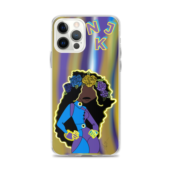 She Goes iPhone Case