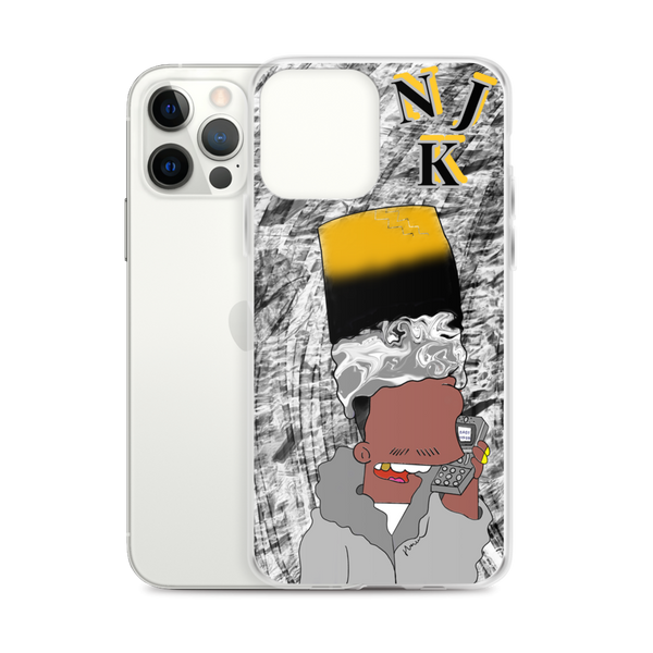 Silvah Surfah Bart iPhone Case