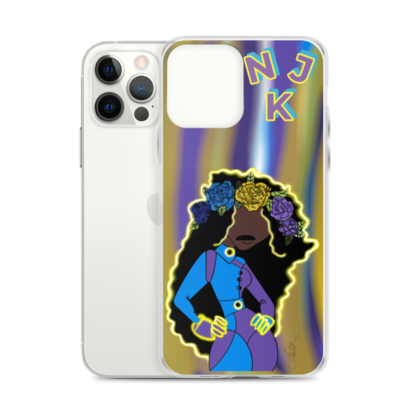 She Goes iPhone Case
