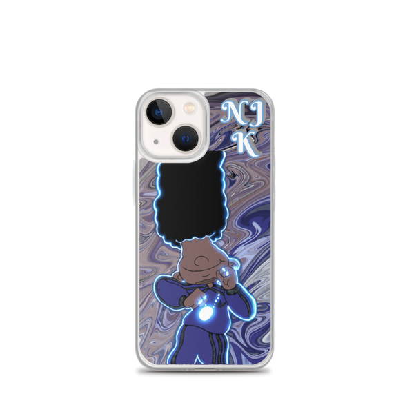 Berry Blues iPhone Case