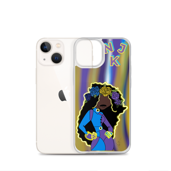She Goes iPhone Case