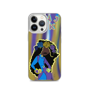 She Goes iPhone Case