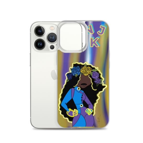 She Goes iPhone Case