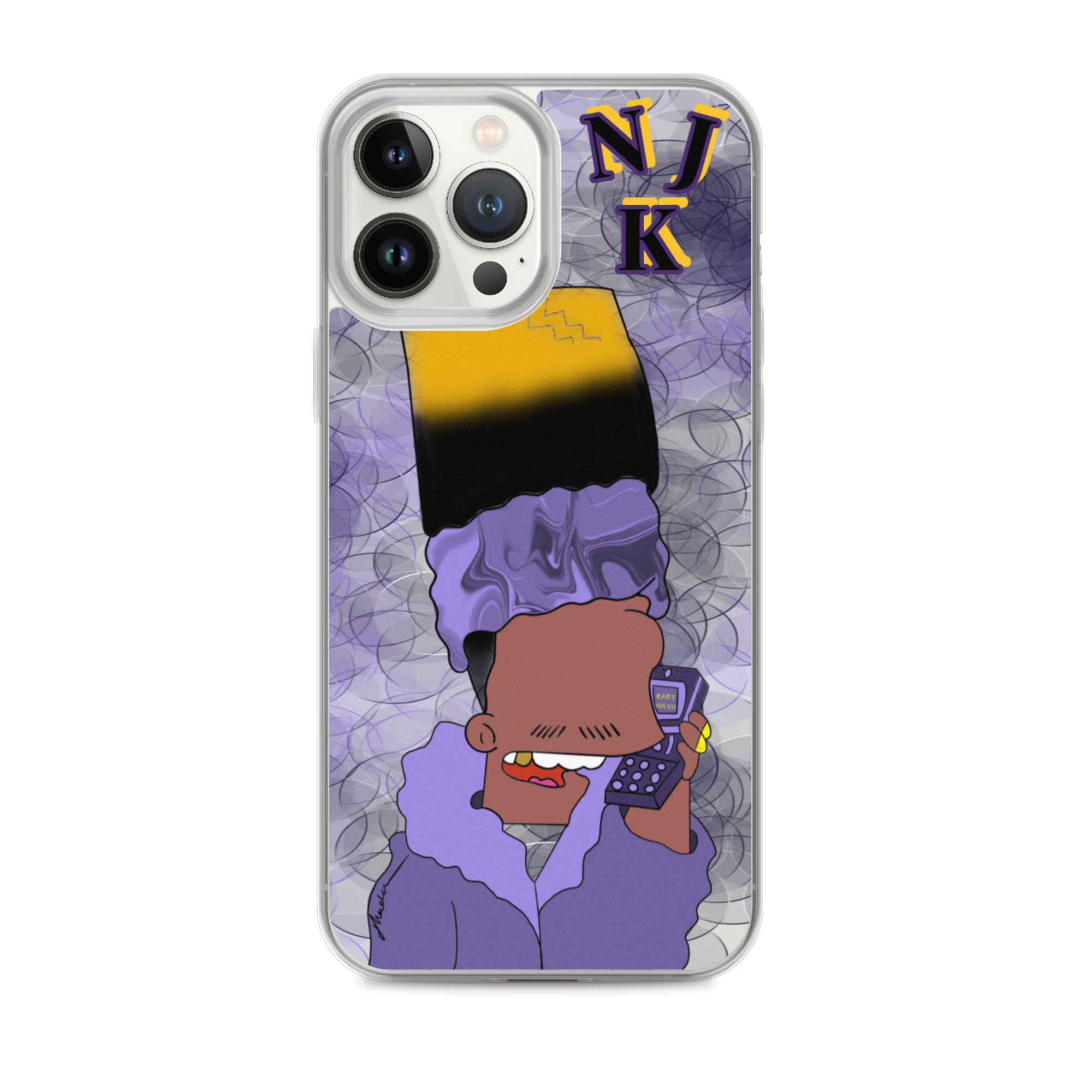 KidN'Bart iPhone Case