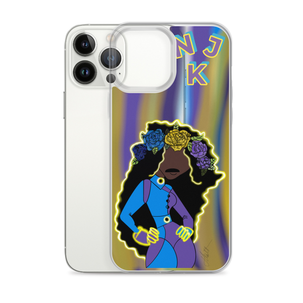 She Goes iPhone Case