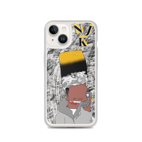 Silvah Surfah Bart iPhone Case
