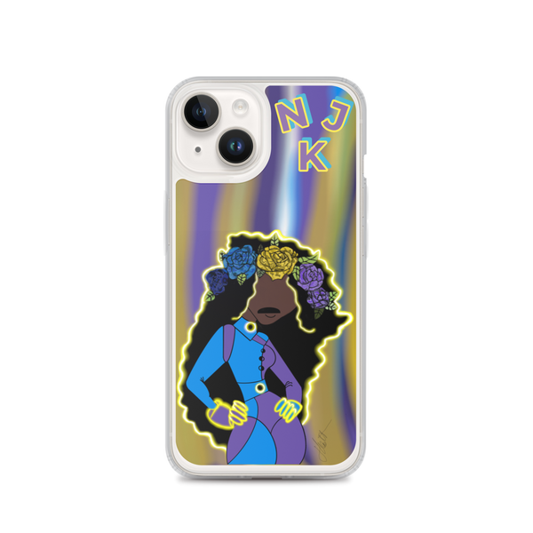 She Goes iPhone Case