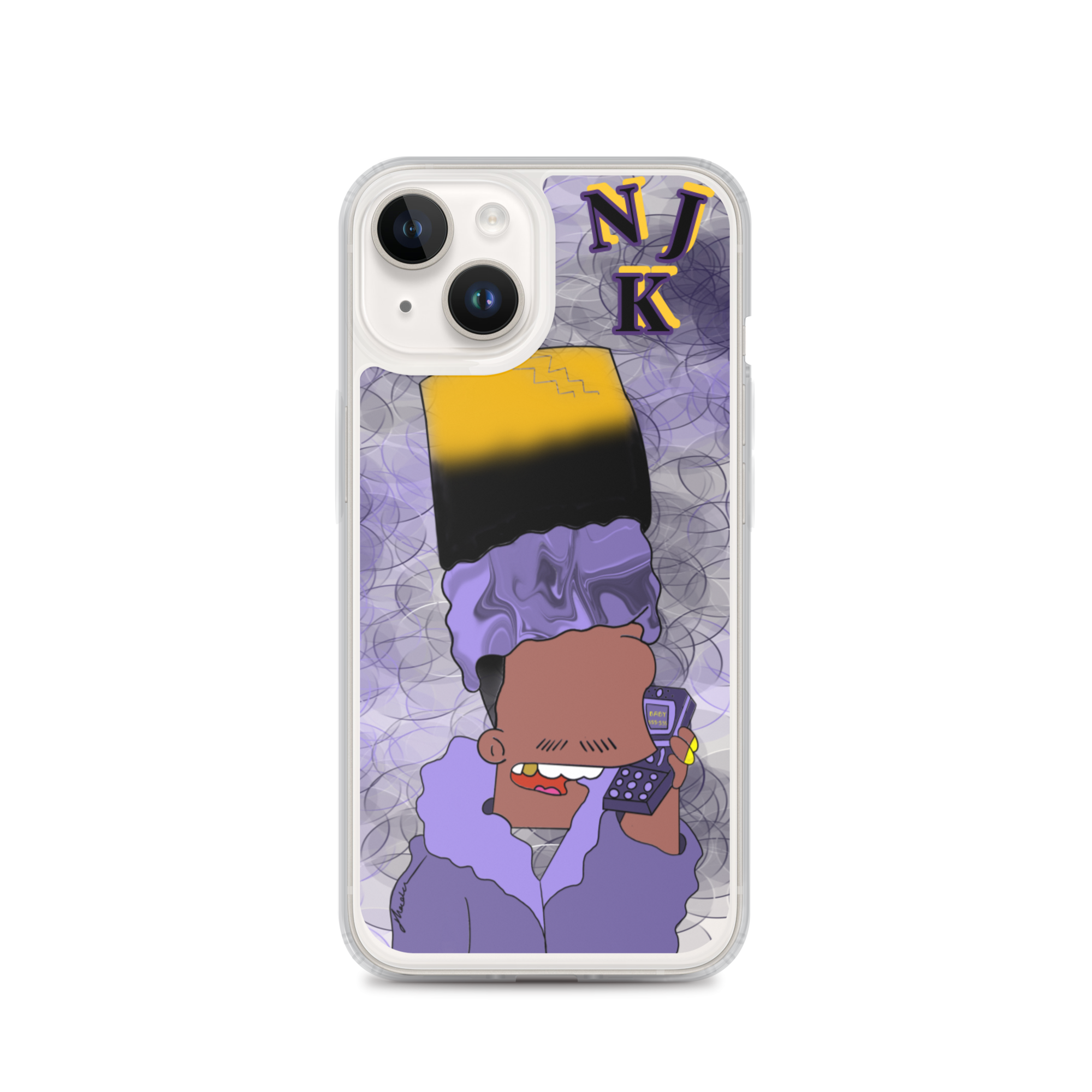 KidN'Bart iPhone Case