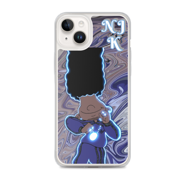 Berry Blues iPhone Case