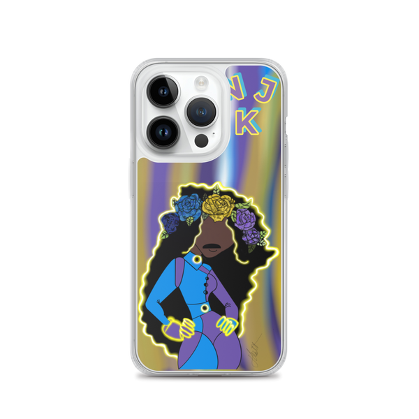 She Goes iPhone Case