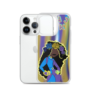 She Goes iPhone Case