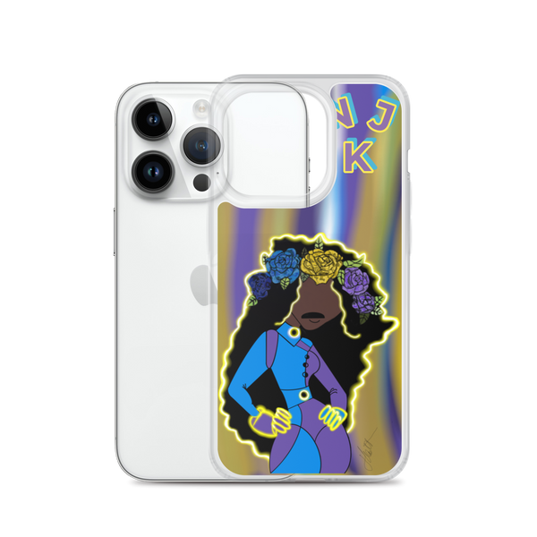 She Goes iPhone Case