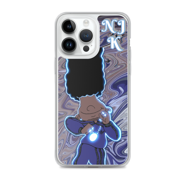 Berry Blues iPhone Case