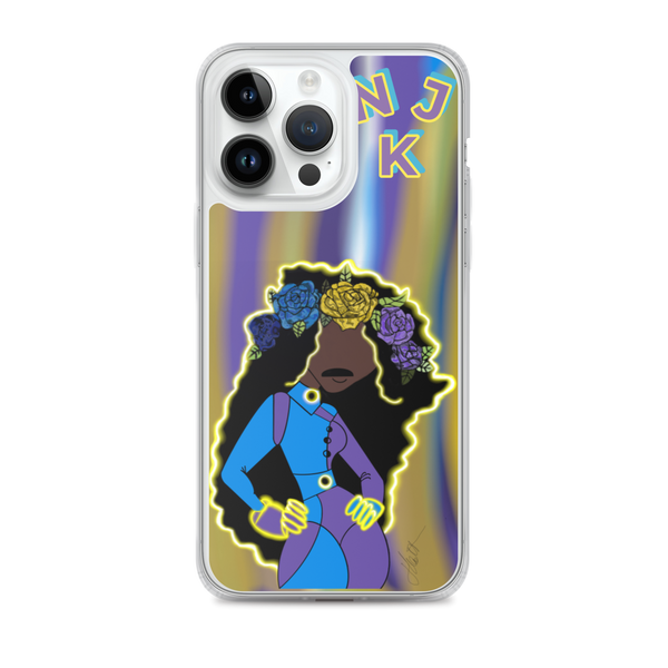She Goes iPhone Case