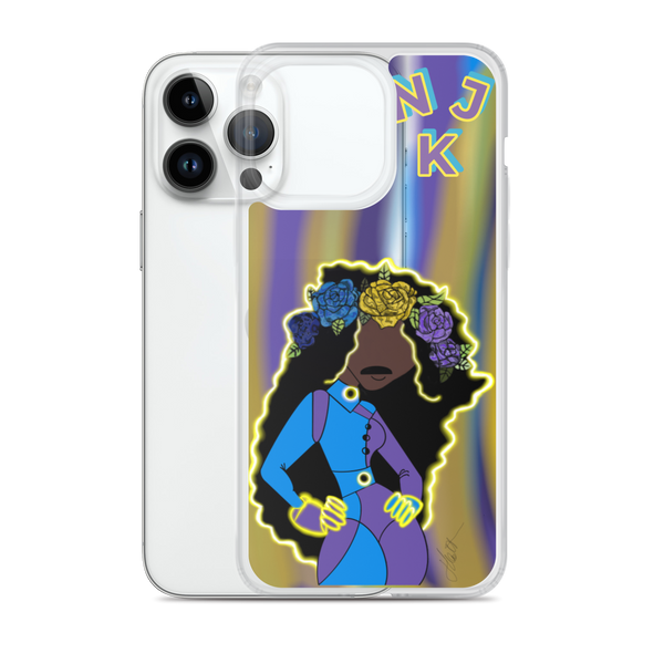 She Goes iPhone Case