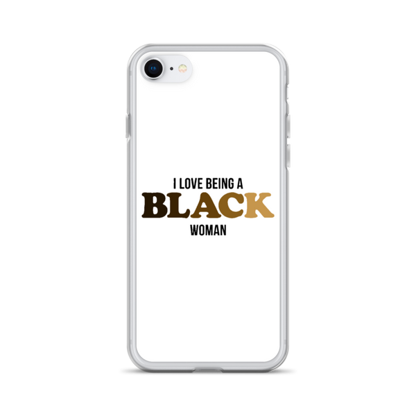 Love Black Women iPhone Case