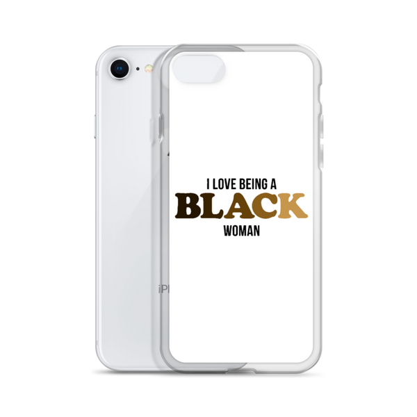 Love Black Women iPhone Case