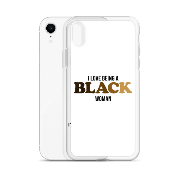 Love Black Women iPhone Case
