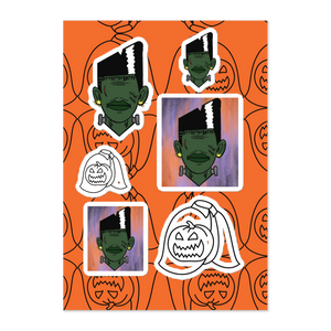 Franky Freddy Sticker sheet