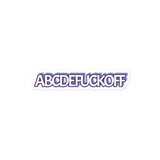 ABC's Bubble-Free Stickers