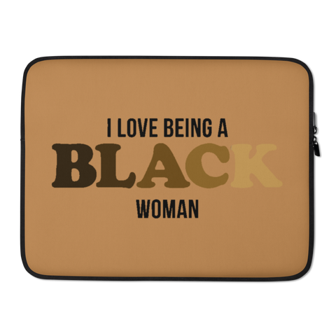 Love Black Women Laptop Sleeve