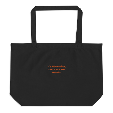 NOvember Organic Tote Bag