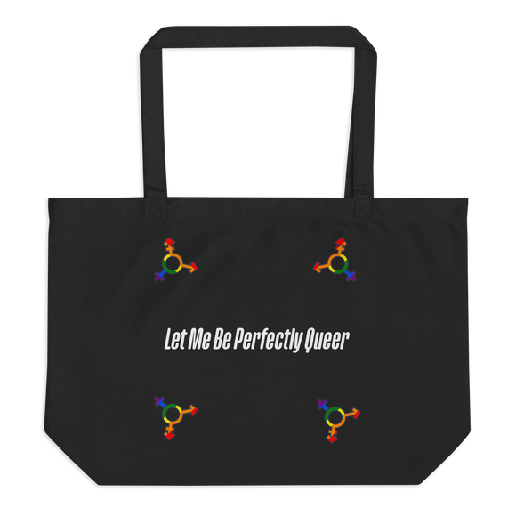 Queers Large Organic Tote Bag