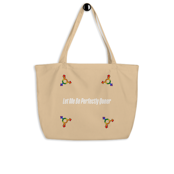 Queers Large Organic Tote Bag