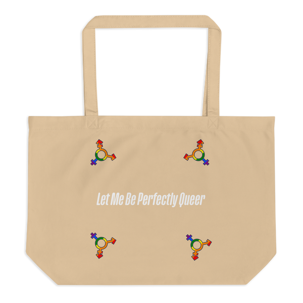 Queers Large Organic Tote Bag