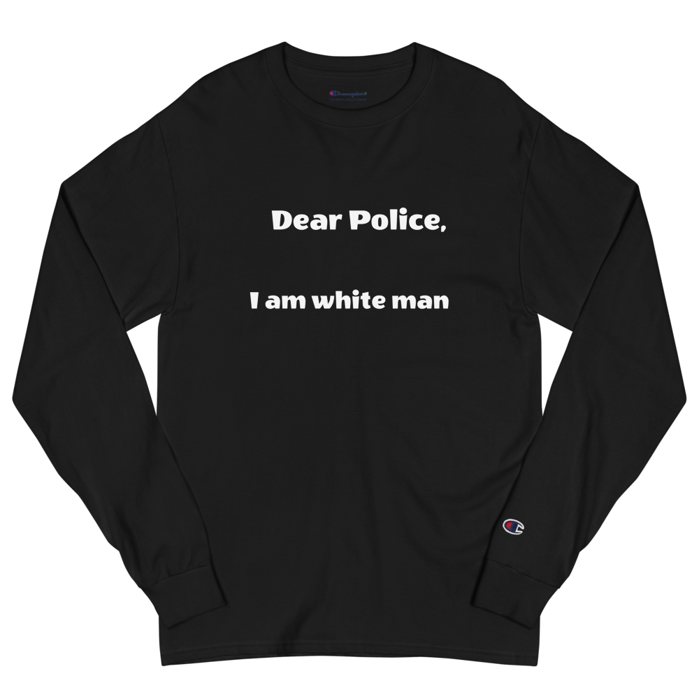 Dear Police Men's Champion Long Sleeve Shirt