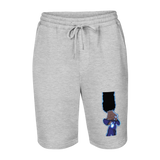 Berry Blues Men's Fleece Shorts