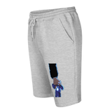 Berry Blues Men's Fleece Shorts