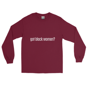 Got Black Women Men’s Long Sleeve Shirt