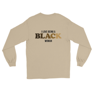 Love Black Women Long Sleeve Shirt