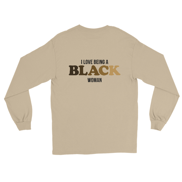 Love Black Women Long Sleeve Shirt