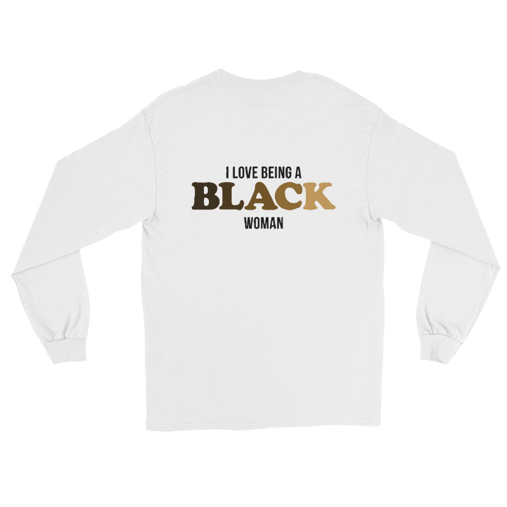 Love Black Women Long Sleeve Shirt