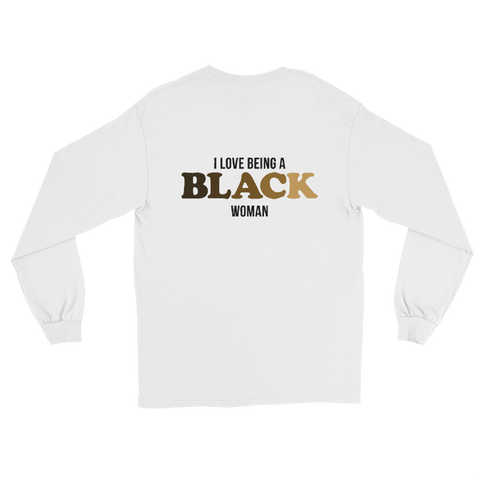 Love Black Women Long Sleeve Shirt