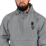 Berry Blues Unisex Embroidered Champion Packable Jacket