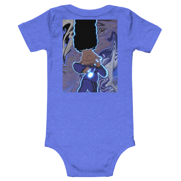 Berry Blues Baby Onesie Short Sleeve Shirt