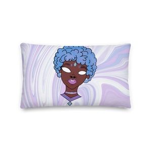 Blue Booberry Premium Pillow