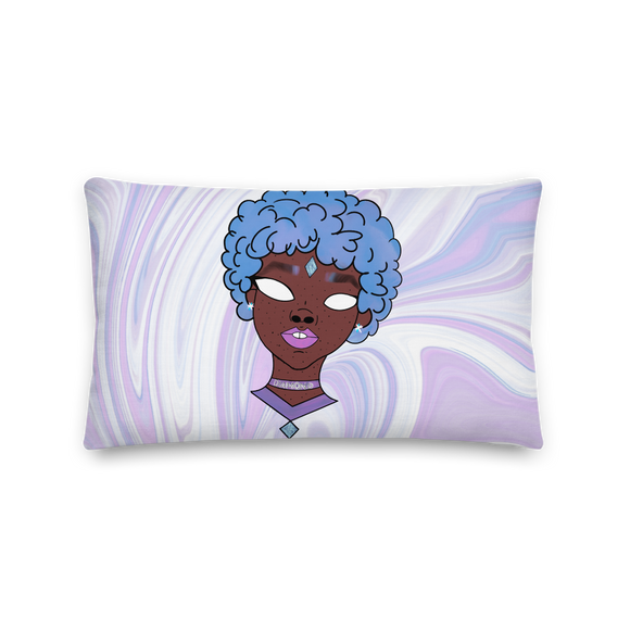 Blue Booberry Premium Pillow