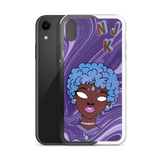 Blue Booberry iPhone Case