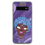 Blue Booberry Samsung Case