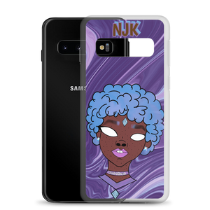 Blue Booberry Samsung Case