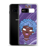 Blue Booberry Samsung Case