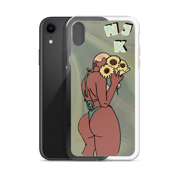 Big Booty Bald Belle iPhone Case