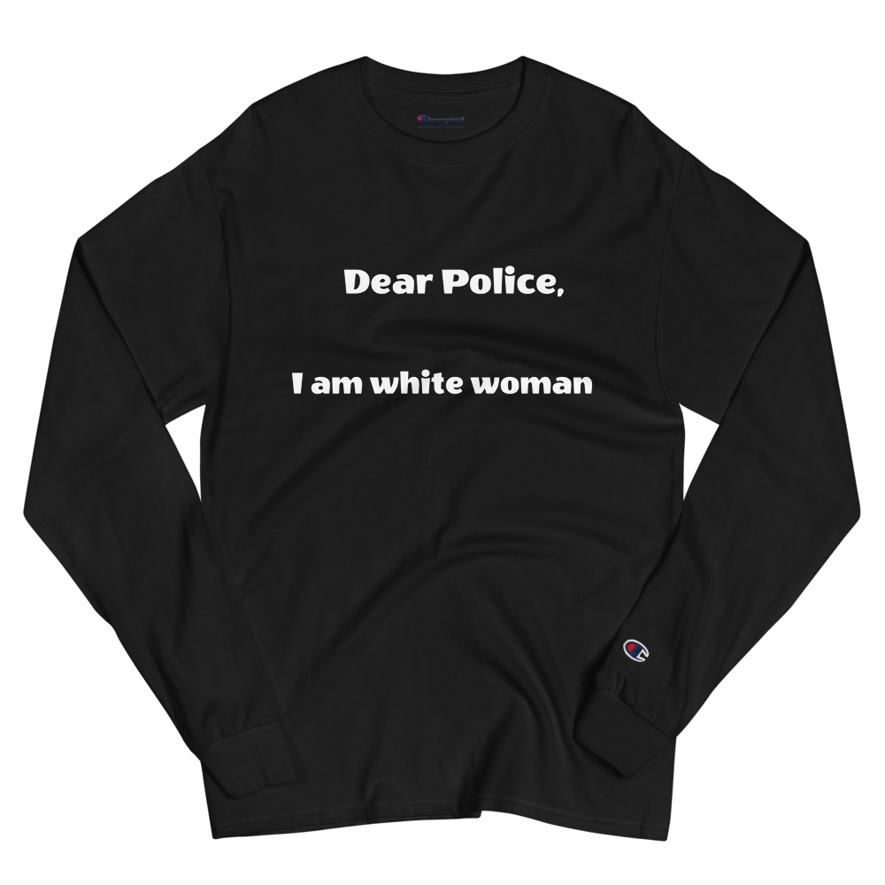 Dear Police Men's Champion Long Sleeve Shirt