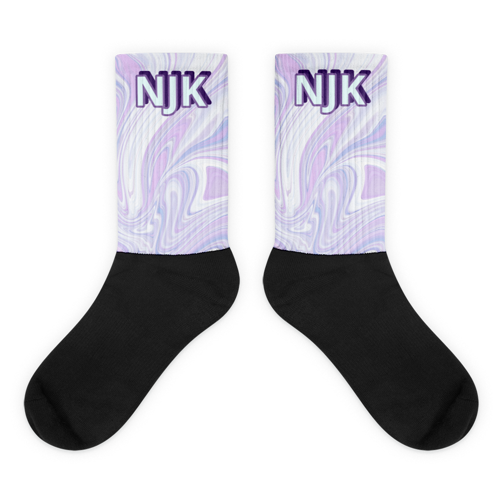Blue Booberry Socks