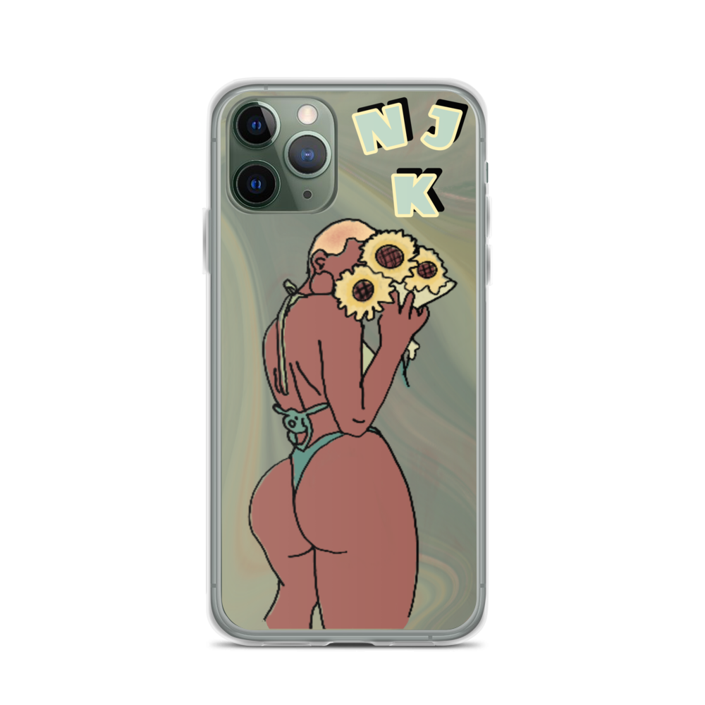 Big Booty Bald Belle iPhone Case