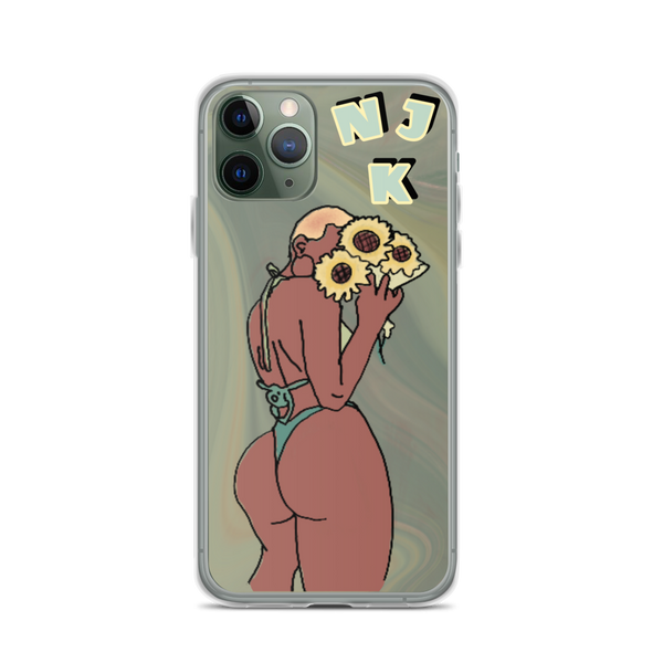 Big Booty Bald Belle iPhone Case